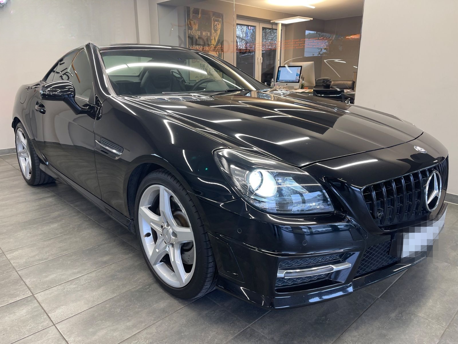Mercedes-Benz SLK 200 Roadster BlEff*AMGLine/AUT/Airscarf/Pano foto 3