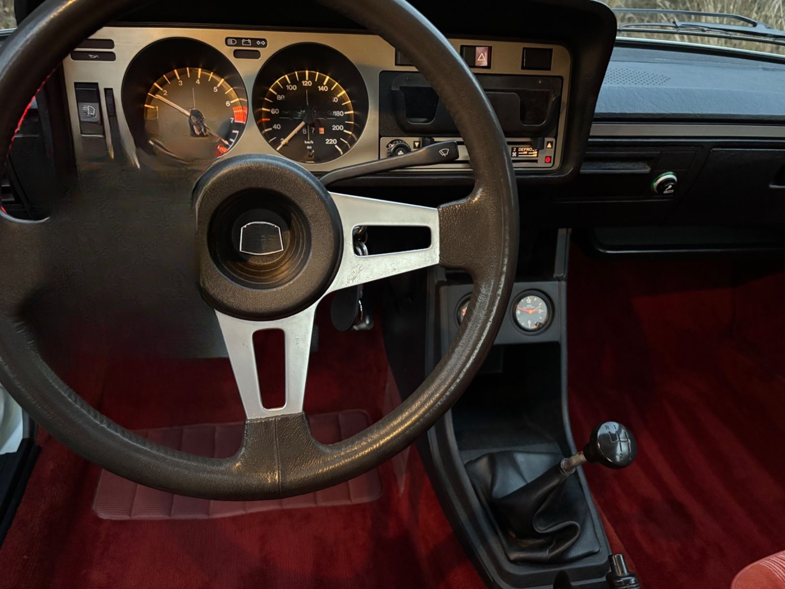 Volkswagen Scirocco GL, 1.Hd! 76tkm,unrest. Orig.-Zust; Top foto 10