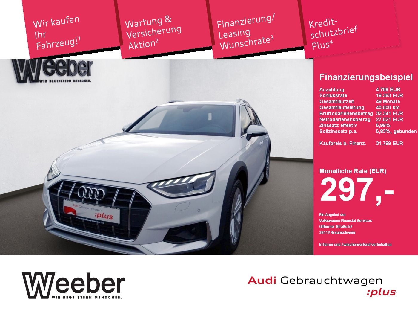 Audi A4 Allroad quattro *AHK*B&O*HUD*MATRIX*APP CONNE foto 1