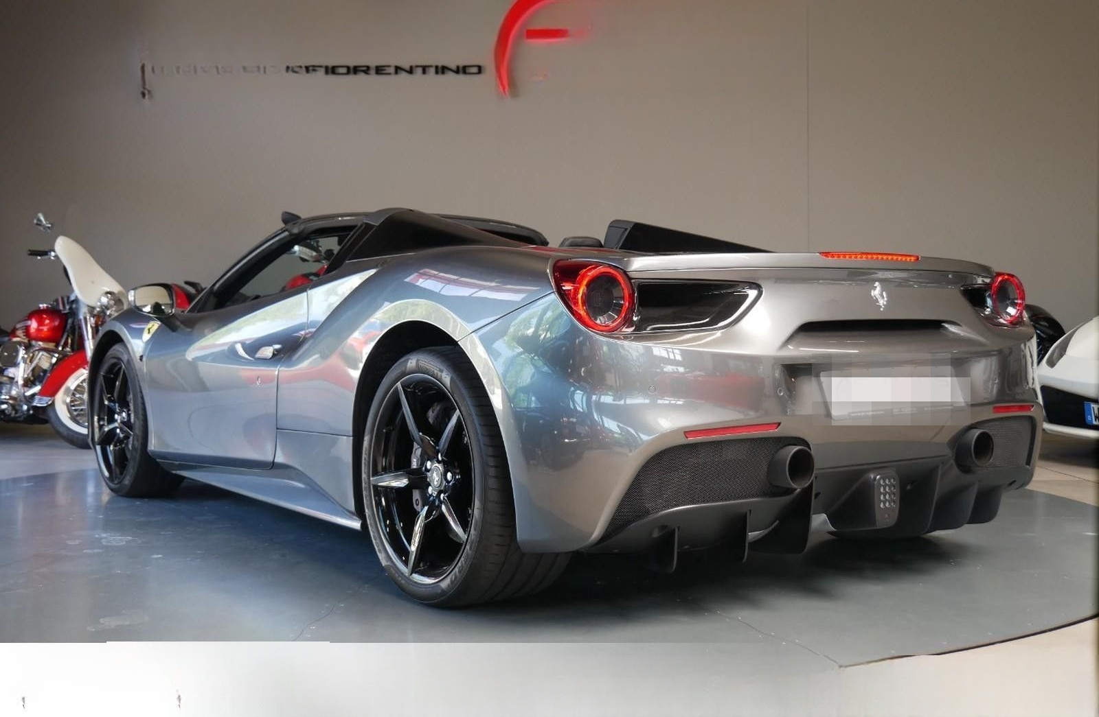 Ferrari 488 Spider Sport Abgas Kamera Carbon Lenkrad, Sc foto 2