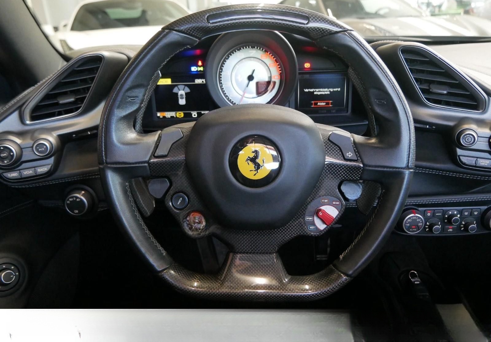 Ferrari 488 Spider Sport Abgas Kamera Carbon Lenkrad, Sc foto 18
