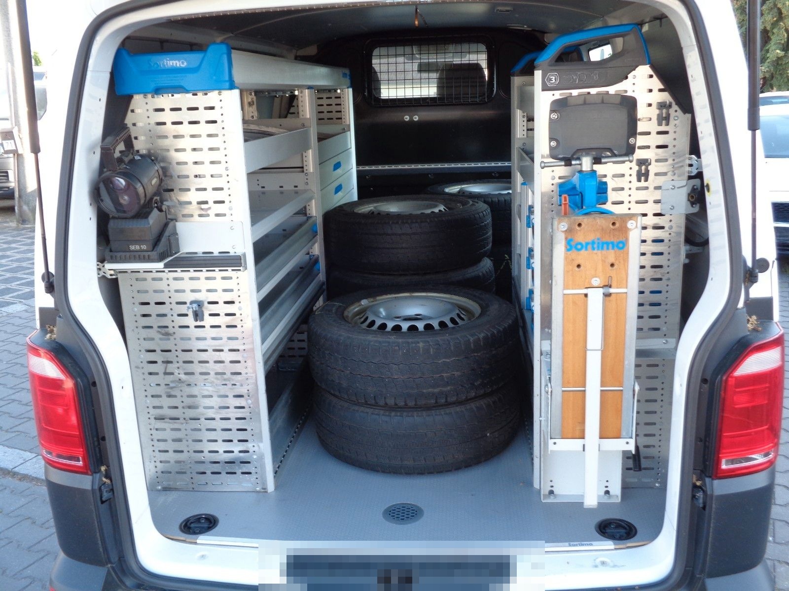 Volkswagen T6 Kasten 4-Motion Klima ZV Sortimo 30xvorhanden foto 9