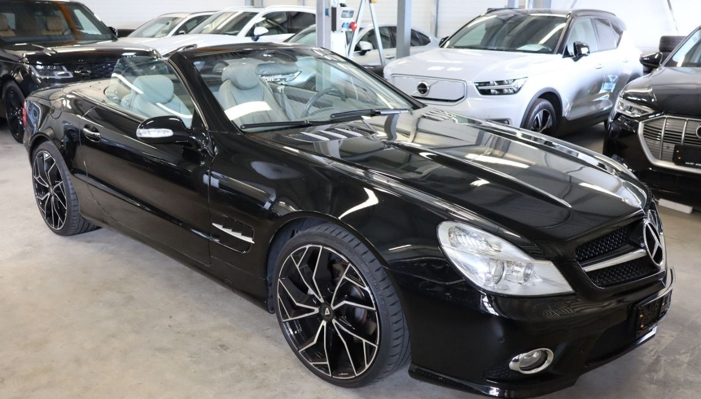 Mercedes-Benz SL 500 Roadster V8 GRA Leder Navi Xenon 20"LM foto 3