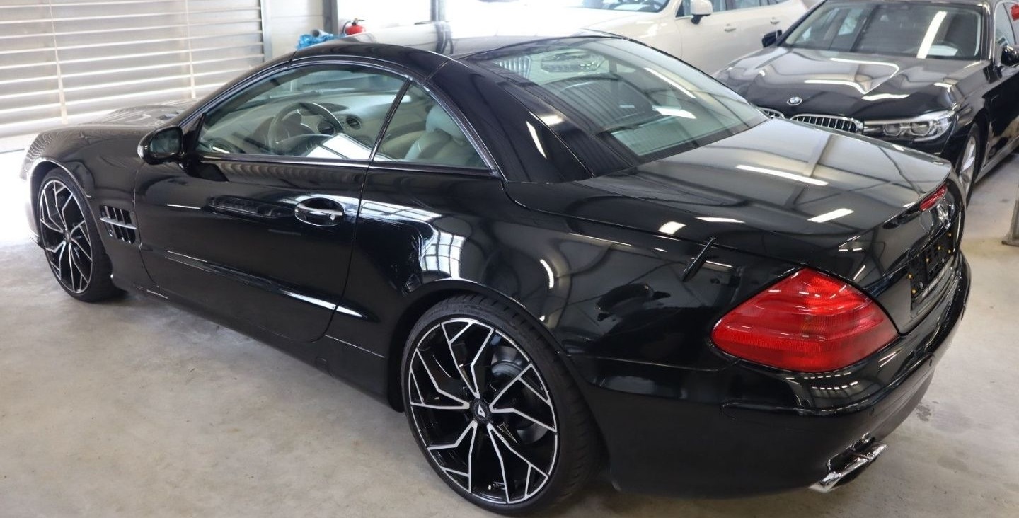 Mercedes-Benz SL 500 Roadster V8 GRA Leder Navi Xenon 20"LM foto 23