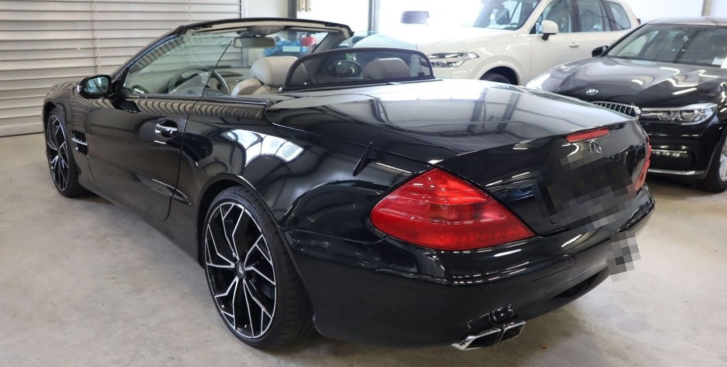 Mercedes-Benz SL 500 Roadster V8 GRA Leder Navi Xenon 20"LM foto 5