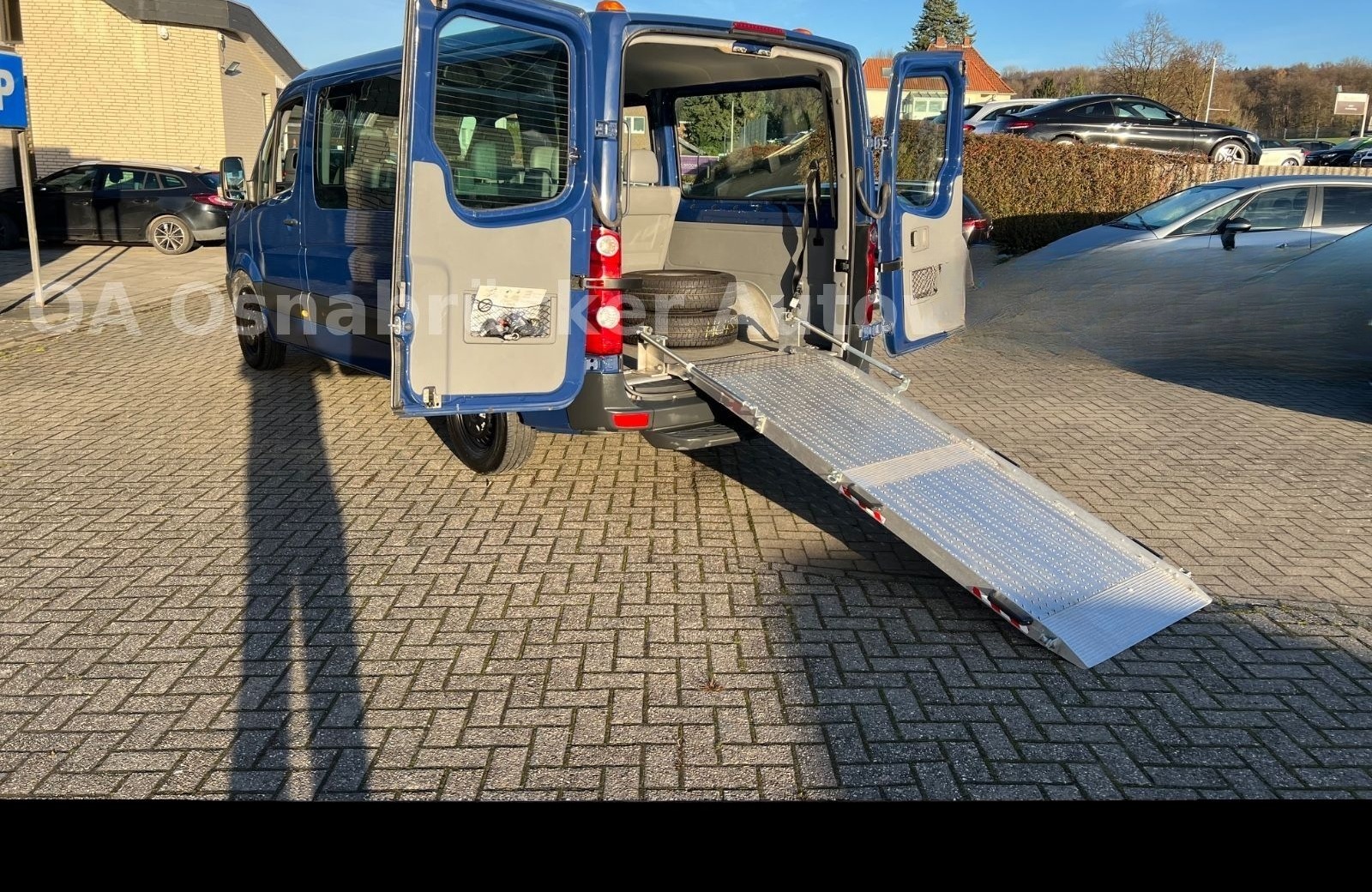 Volkswagen Crafter 2.5 TDI 9-Sitze Klima Rollstuhlrampe BT foto 7