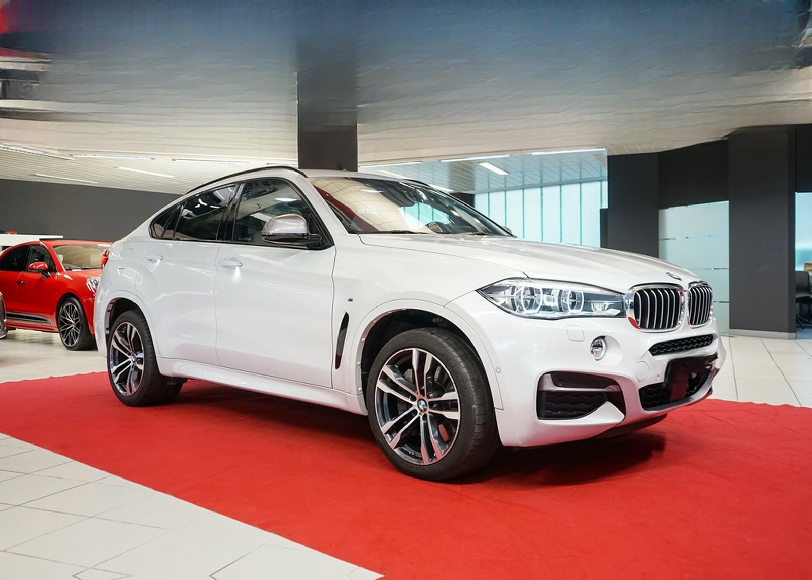 BMW X6 M50 d AHK HUD LED Keyless eGSD Standheizung foto 12
