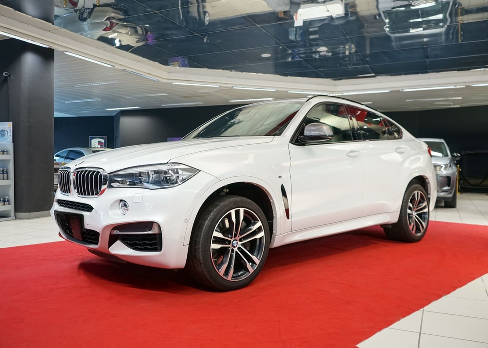 BMW X6 M50 d AHK HUD LED Keyless eGSD Standheizung foto 3
