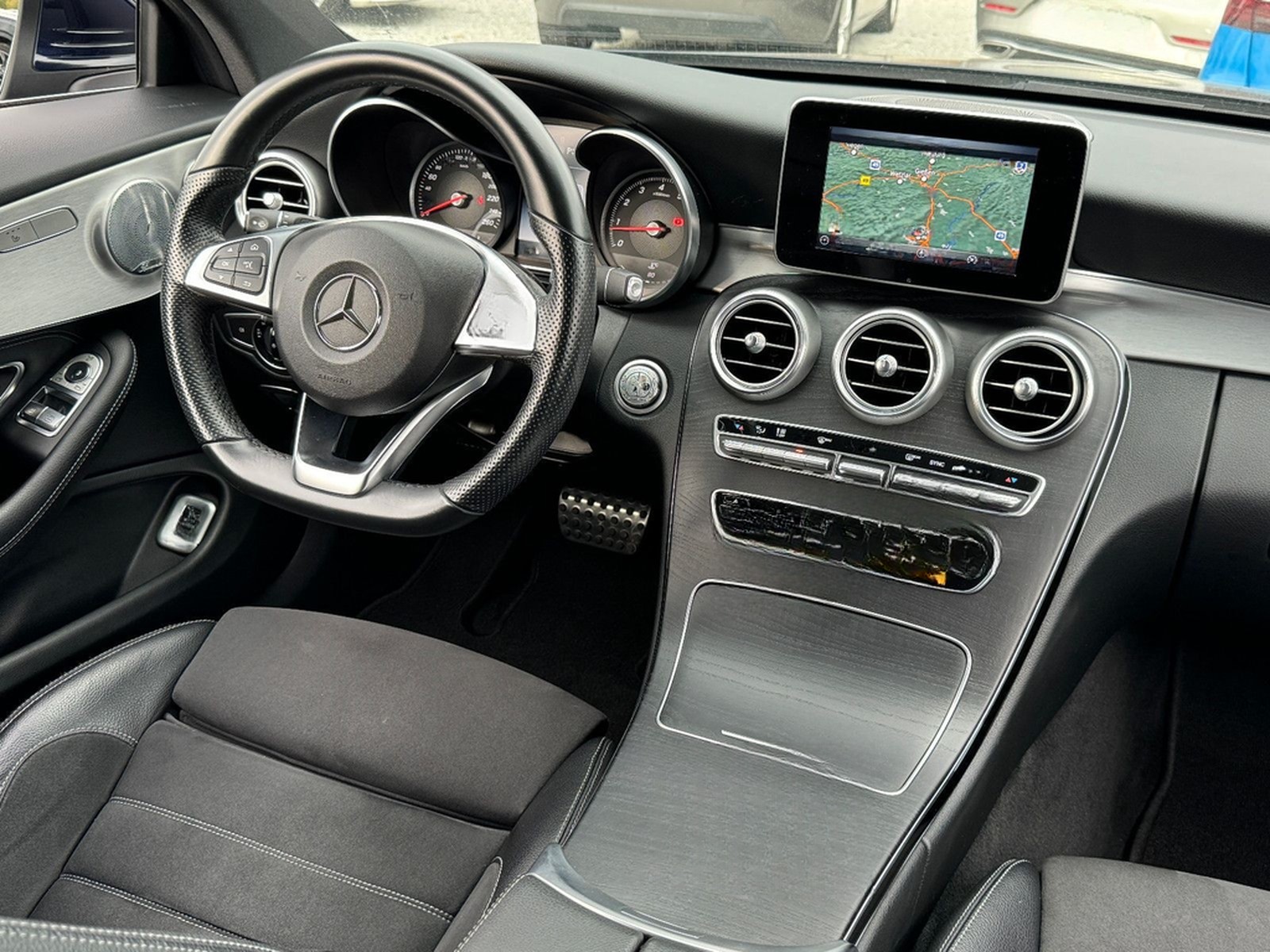 Mercedes-Benz C 200 3x Amg *Burmester* Spur+Totwinkel Rkam TOP foto 6