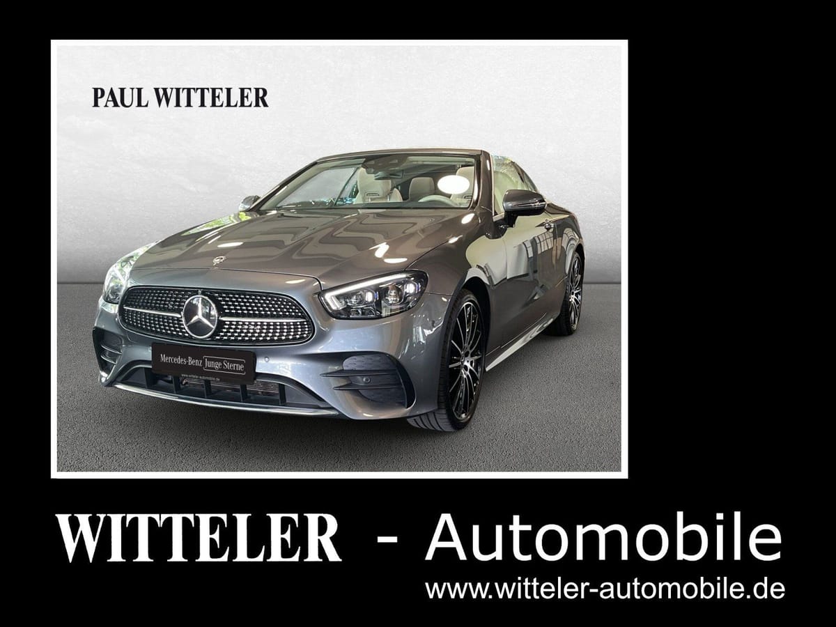 Mercedes-Benz E 450 4M Cabrio AMG Line HUD 360° Cabrio-Komfort