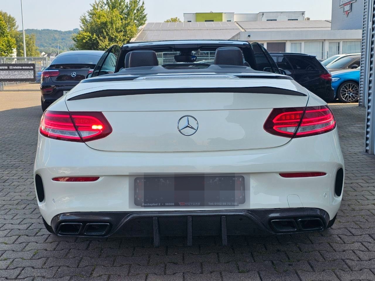 Mercedes-Benz C 63 AMG Cabrio AIRSCARF CARBON FACELIFT LED foto 7