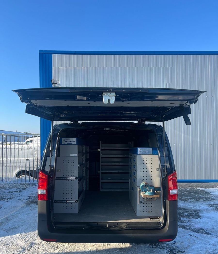 Mercedes-Benz Vito 114 LANG TEMPOMAT 2-SITZER WERKZEUGSCHRÄNKE foto 10