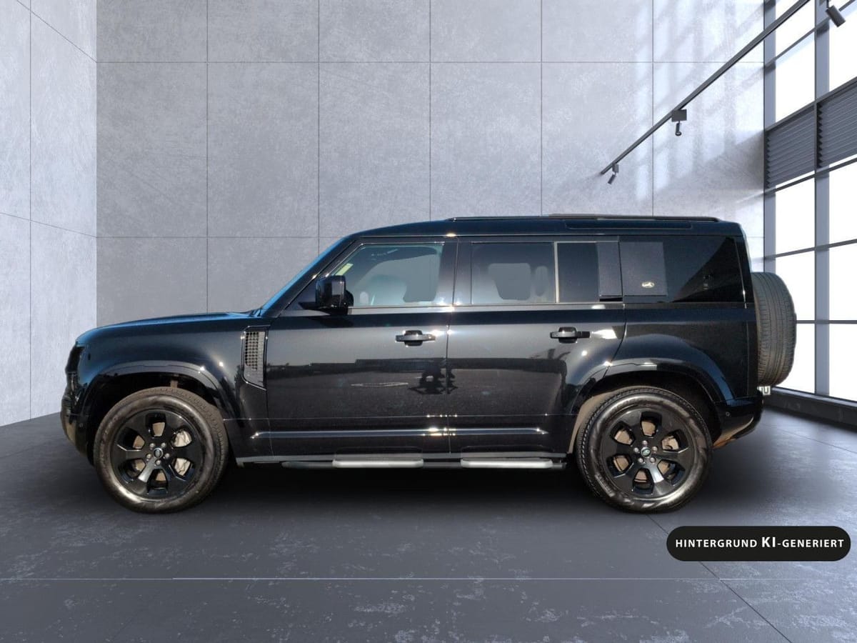 Land Rover Defender 110 D300 X-Dynamic S AHK Black-P. Navi foto 2