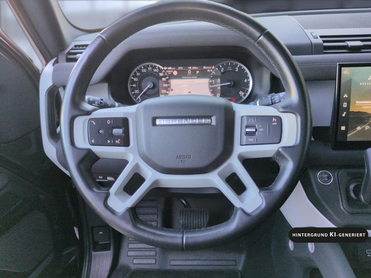 Land Rover Defender 110 D300 X-Dynamic S AHK Black-P. Navi foto 7
