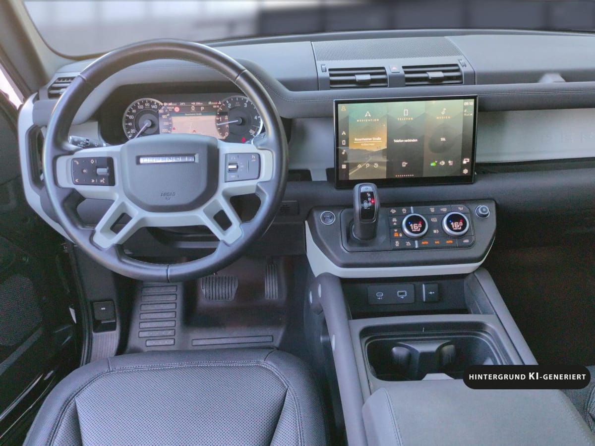 Land Rover Defender 110 D300 X-Dynamic S AHK Black-P. Navi foto 9