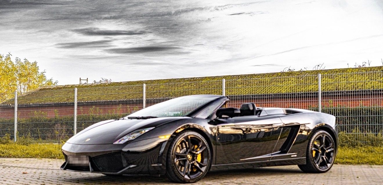 Lamborghini Gallardo*SPYDER*5,2*ALL-BLACK*TRAUM*AUTOM!*TOP