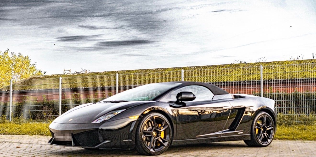 Lamborghini Gallardo*SPYDER*5,2*ALL-BLACK*TRAUM*AUTOM!*TOP foto 2
