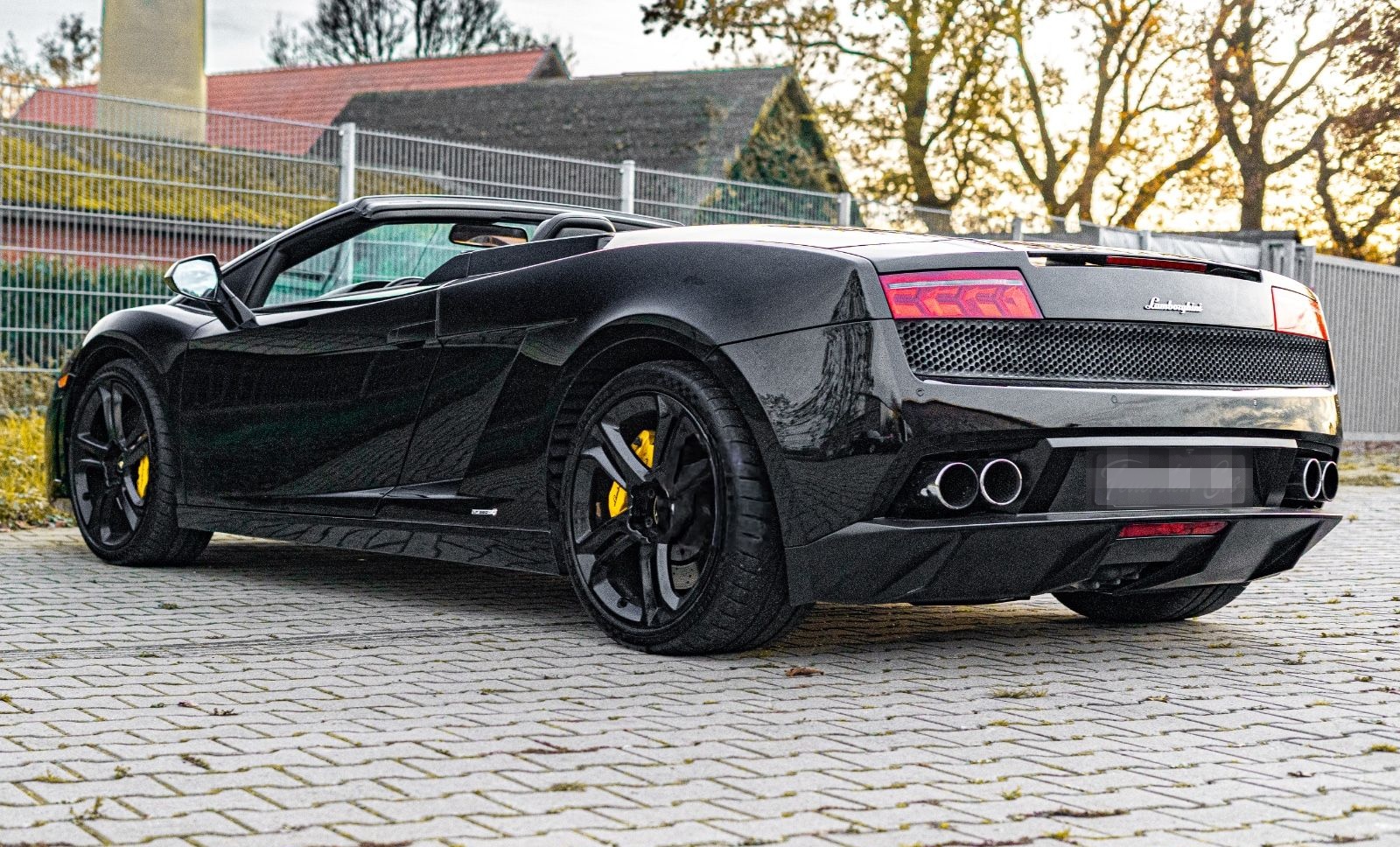 Lamborghini Gallardo*SPYDER*5,2*ALL-BLACK*TRAUM*AUTOM!*TOP foto 8