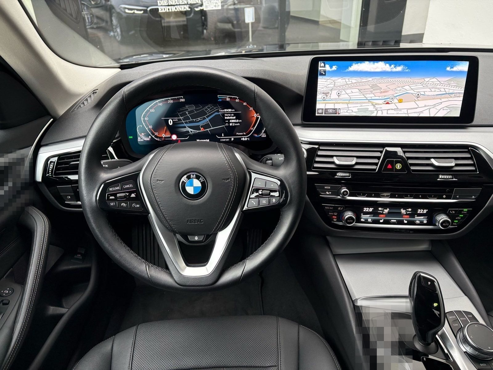 BMW 520d LED DA ACC PA+ HuD Standh. LC Prof. Lhz foto 9