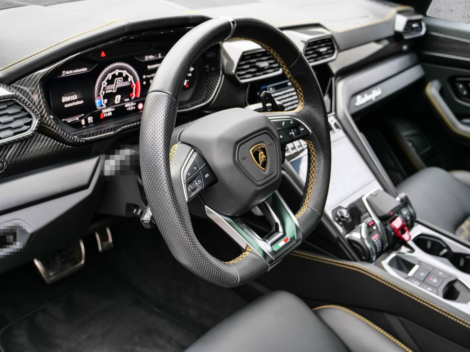 Lamborghini Urus Giallo Auge, Big Interior Carbon, B&O, foto 12