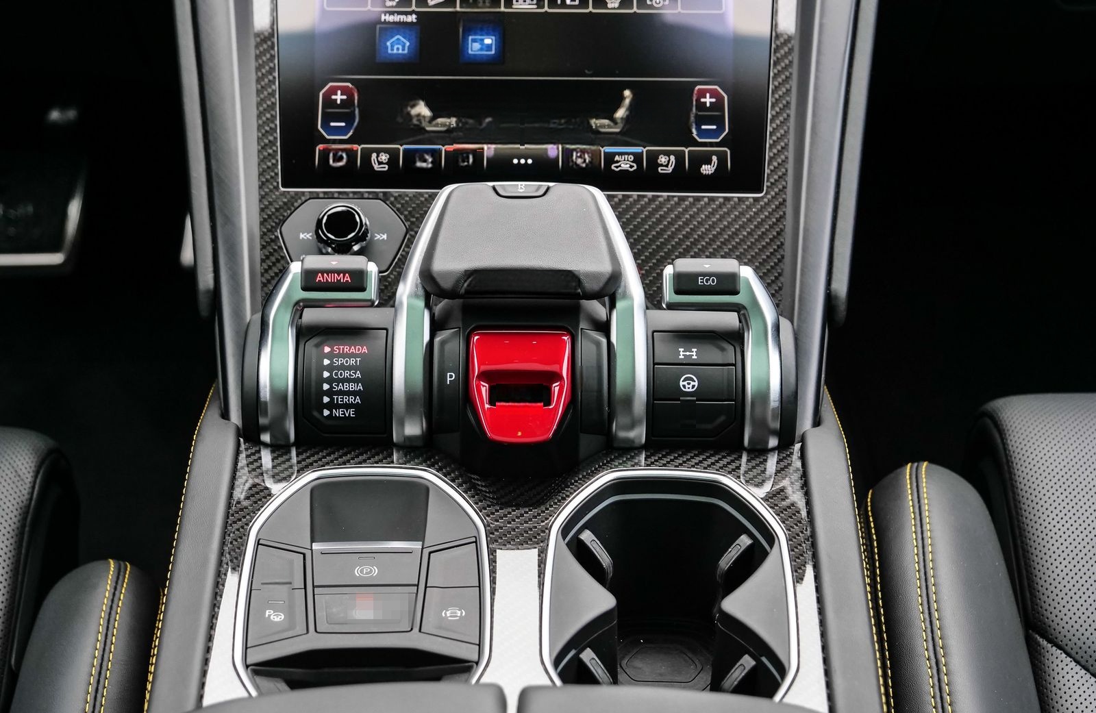 Lamborghini Urus Giallo Auge, Big Interior Carbon, B&O, foto 16