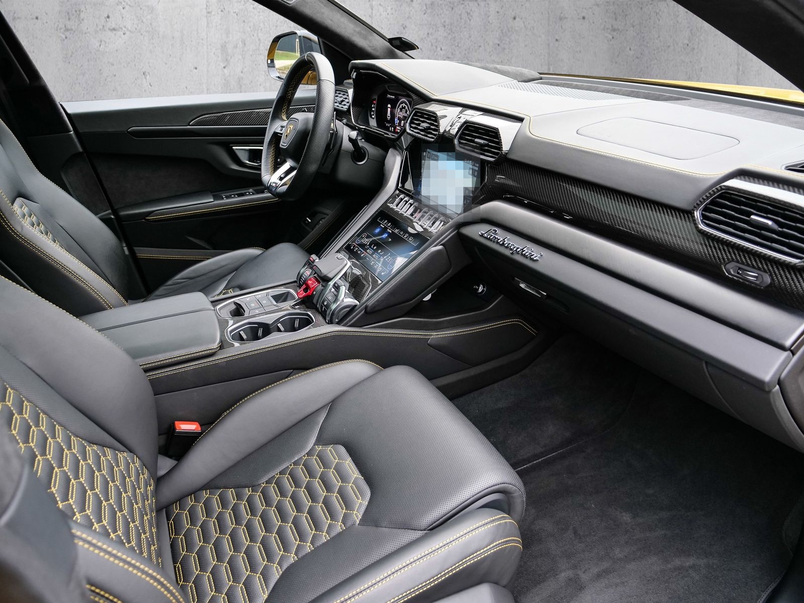 Lamborghini Urus Giallo Auge, Big Interior Carbon, B&O, foto 19