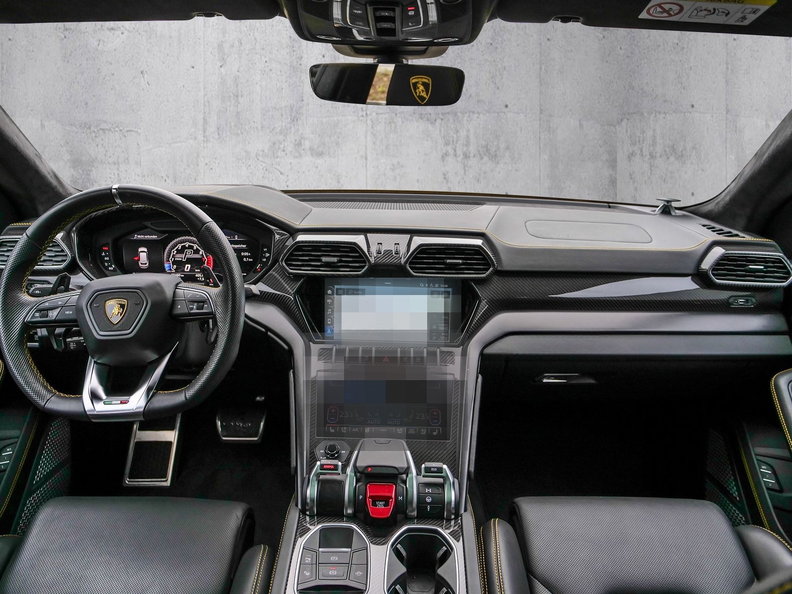 Lamborghini Urus Giallo Auge, Big Interior Carbon, B&O, foto 7