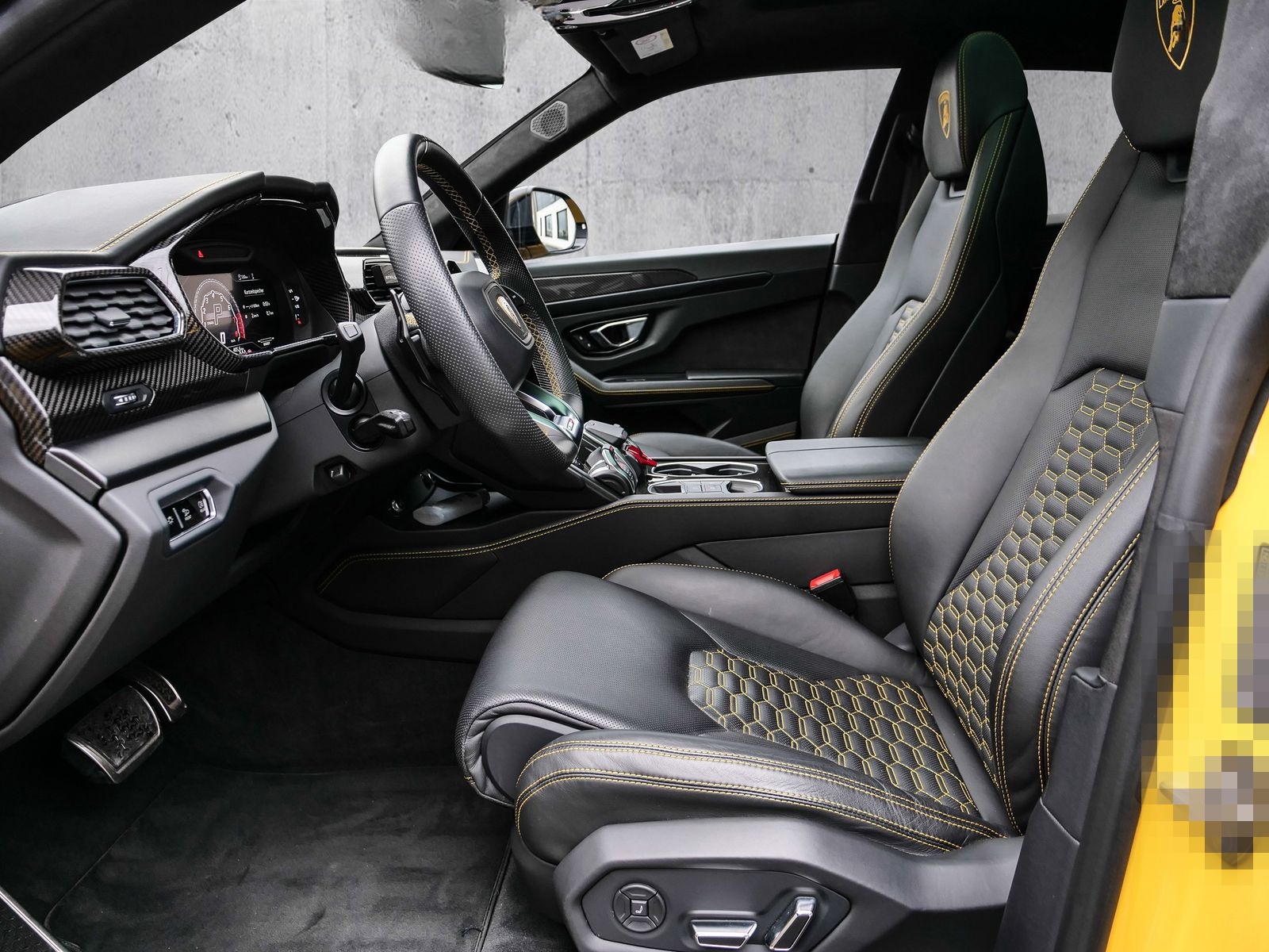 Lamborghini Urus Giallo Auge, Big Interior Carbon, B&O, foto 8