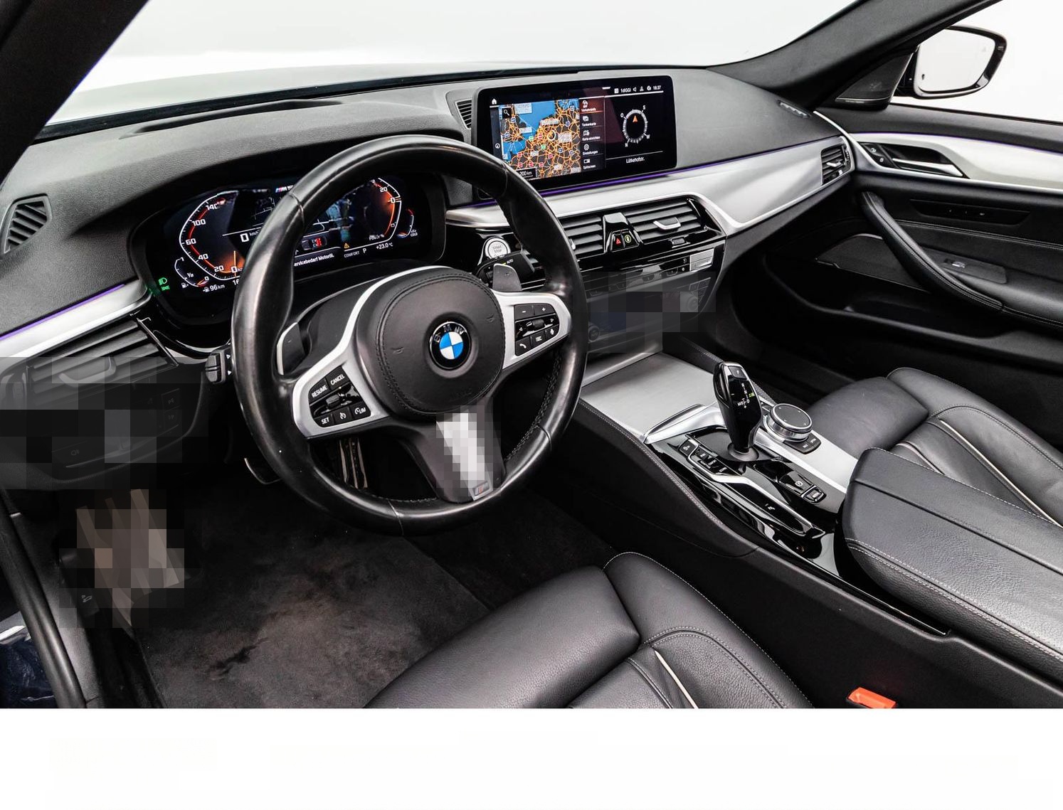 BMW M550i xDRIVE LIMOUSINE/SHADOW/19Z/LASER/eGSD/H&K foto 18