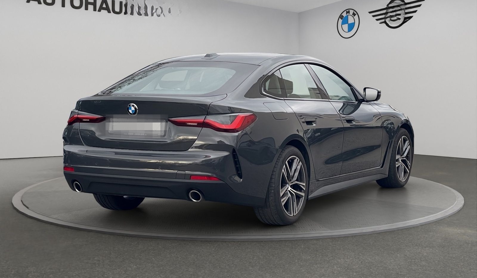 BMW 420d Gran Coupé Rückfahrkamera Glasdach Lenkradh foto 2