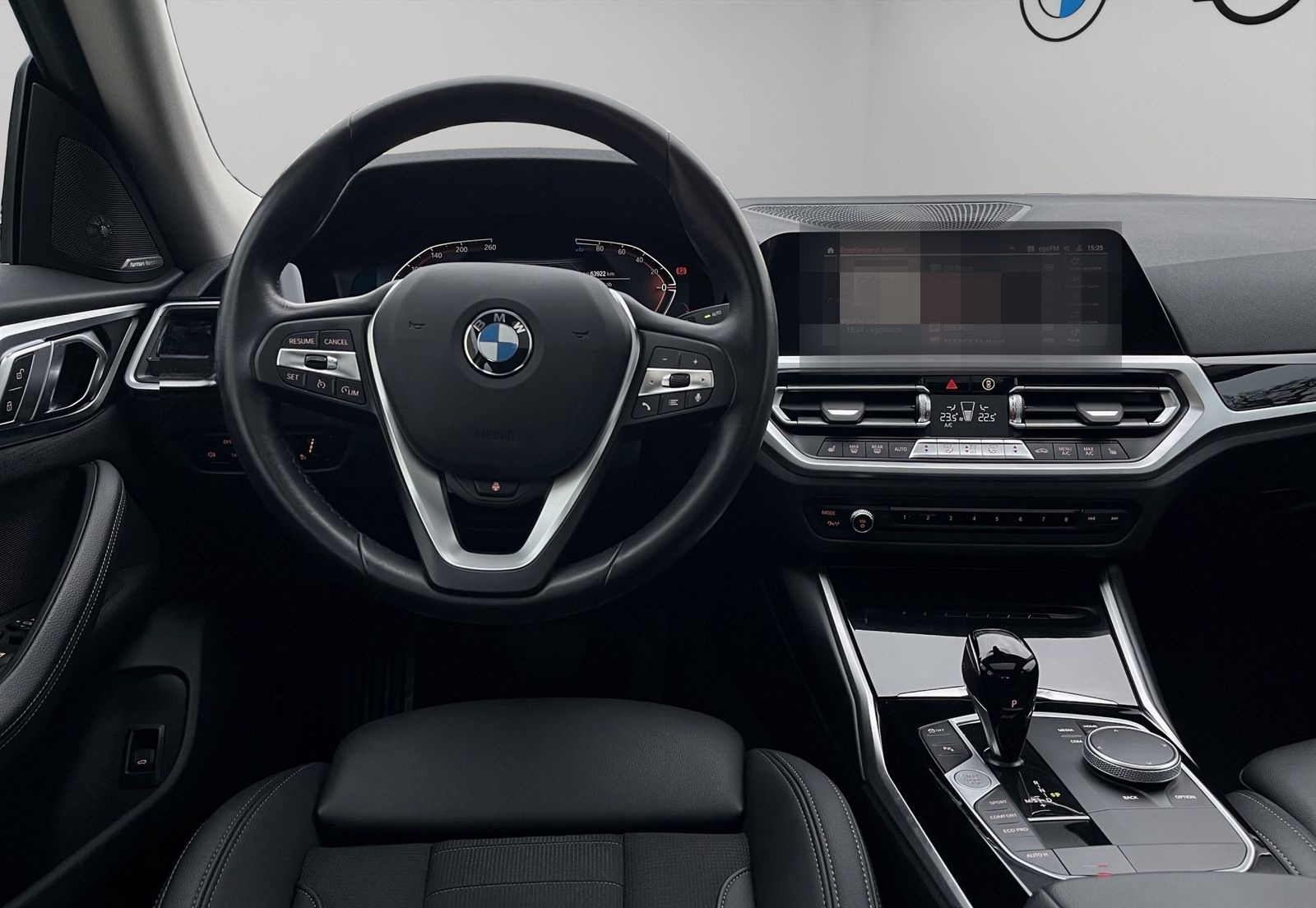 BMW 420d Gran Coupé Rückfahrkamera Glasdach Lenkradh foto 11