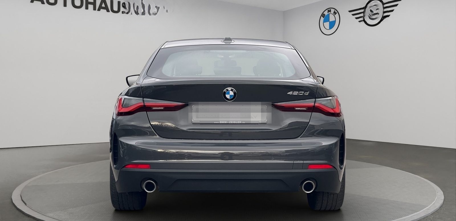 BMW 420d Gran Coupé Rückfahrkamera Glasdach Lenkradh foto 6
