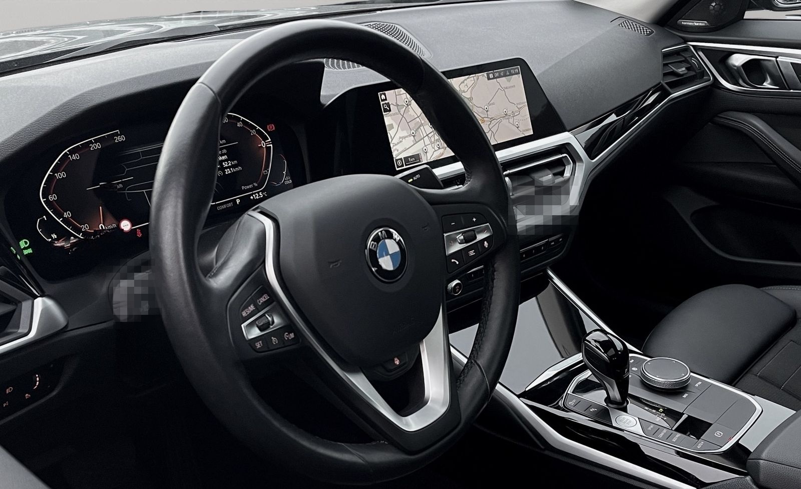 BMW 420d Gran Coupé Rückfahrkamera Glasdach Lenkradh foto 7