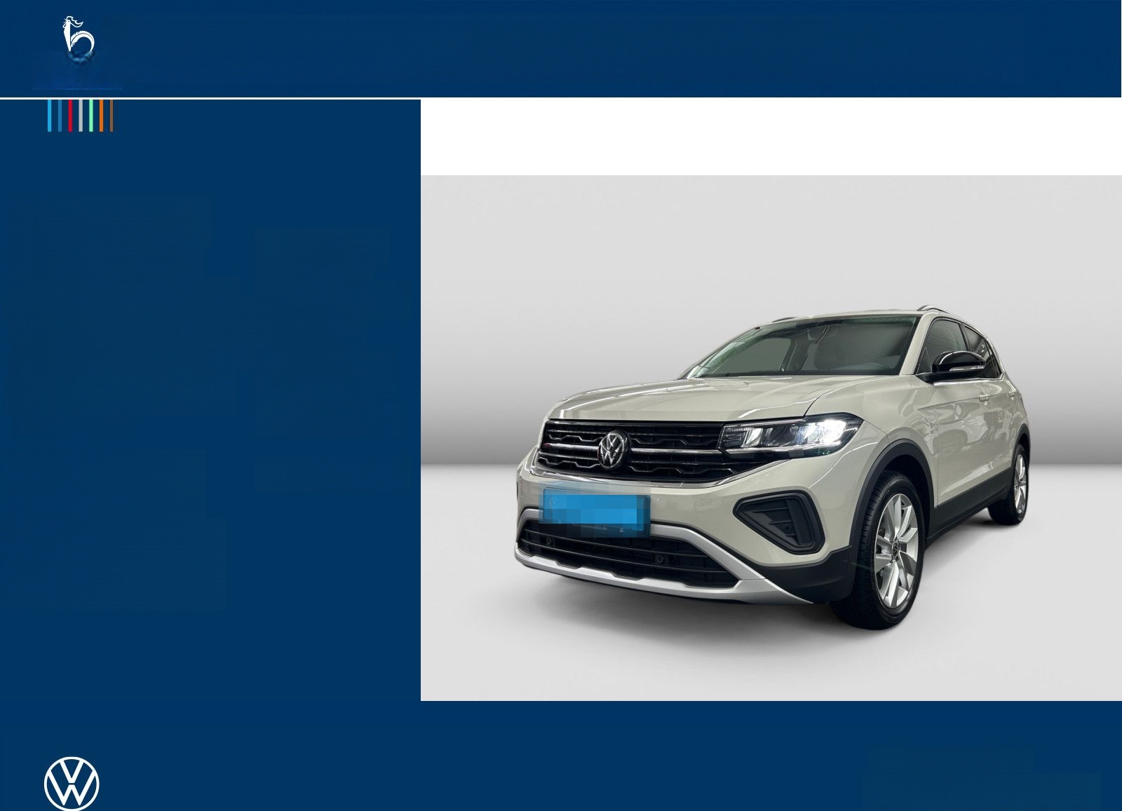 Volkswagen T-Cross 1.0TSI Goal LED Navi  ACC APP Sitzh PDC foto 2