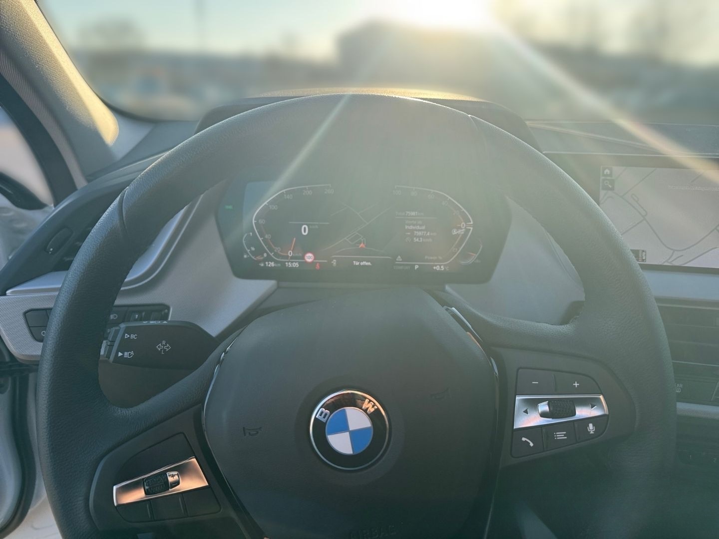 BMW 116 I Multifunktionslederlenkrad Größerer Krafts foto 8