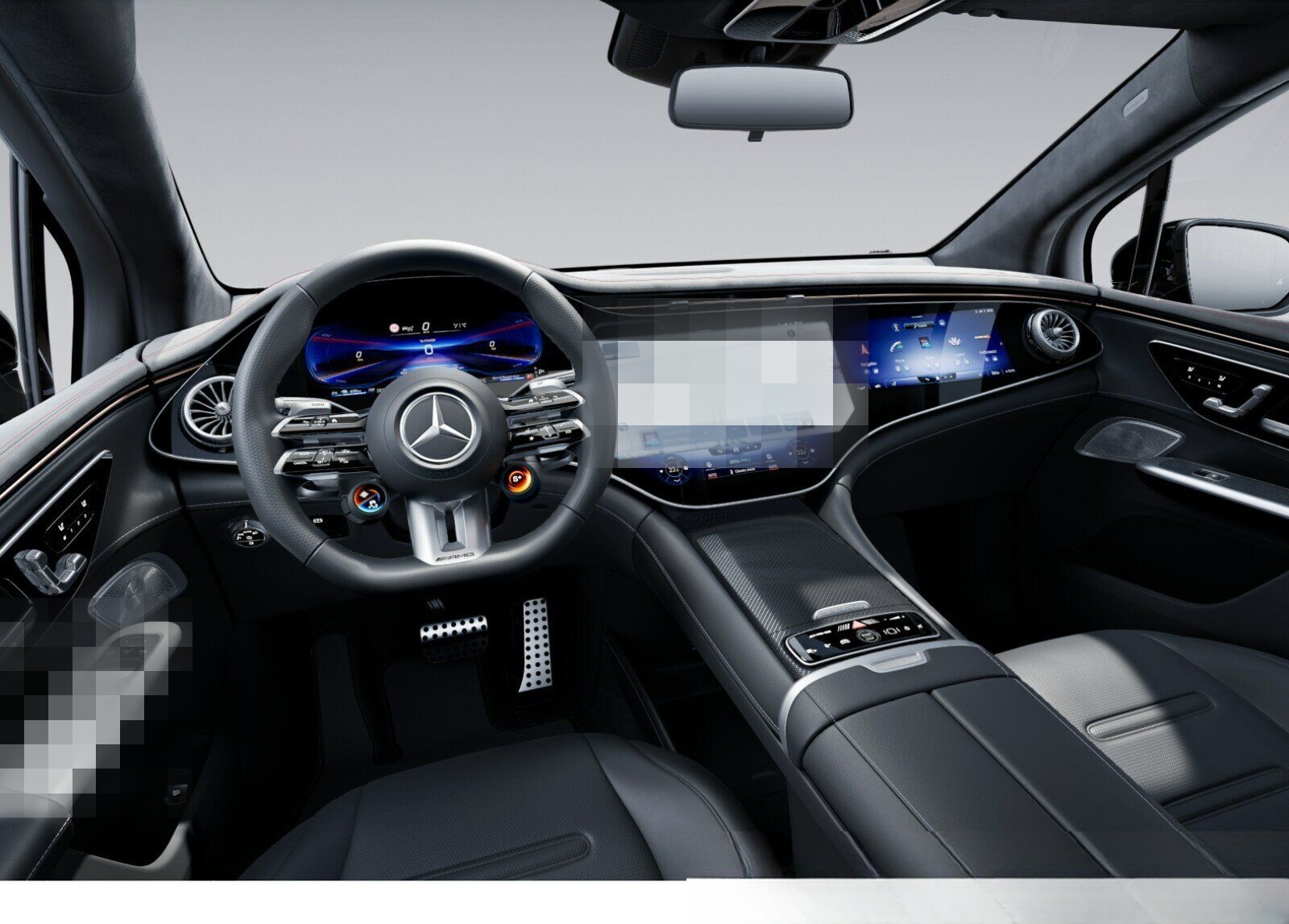 Mercedes-Benz EQE 43 4M SUV HYPER AHK Carbon PSD Night 22" 360 foto 3