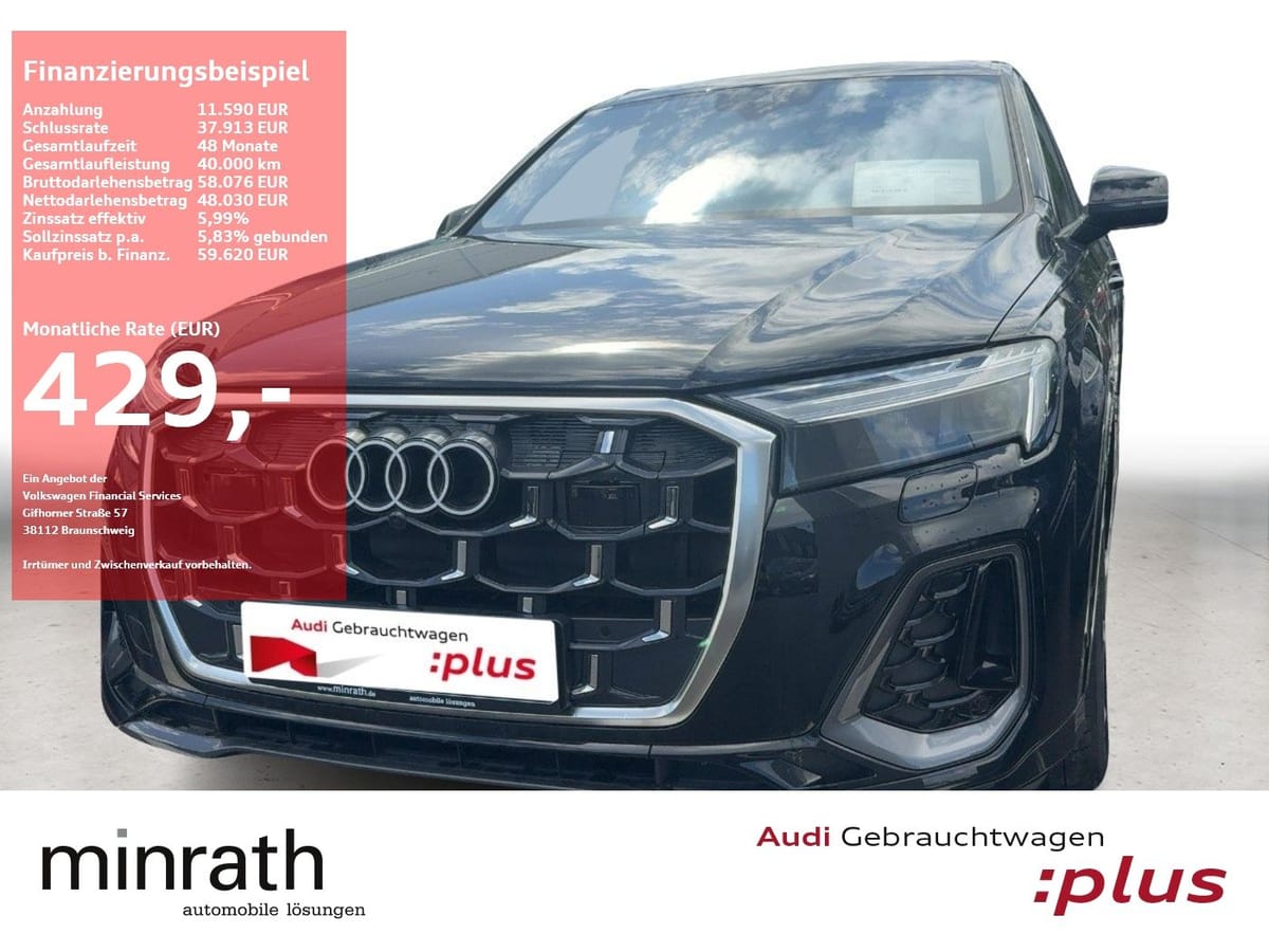 Audi Q7 45 TDI quattro S-Line MATRIX APP DAB VIRT LED