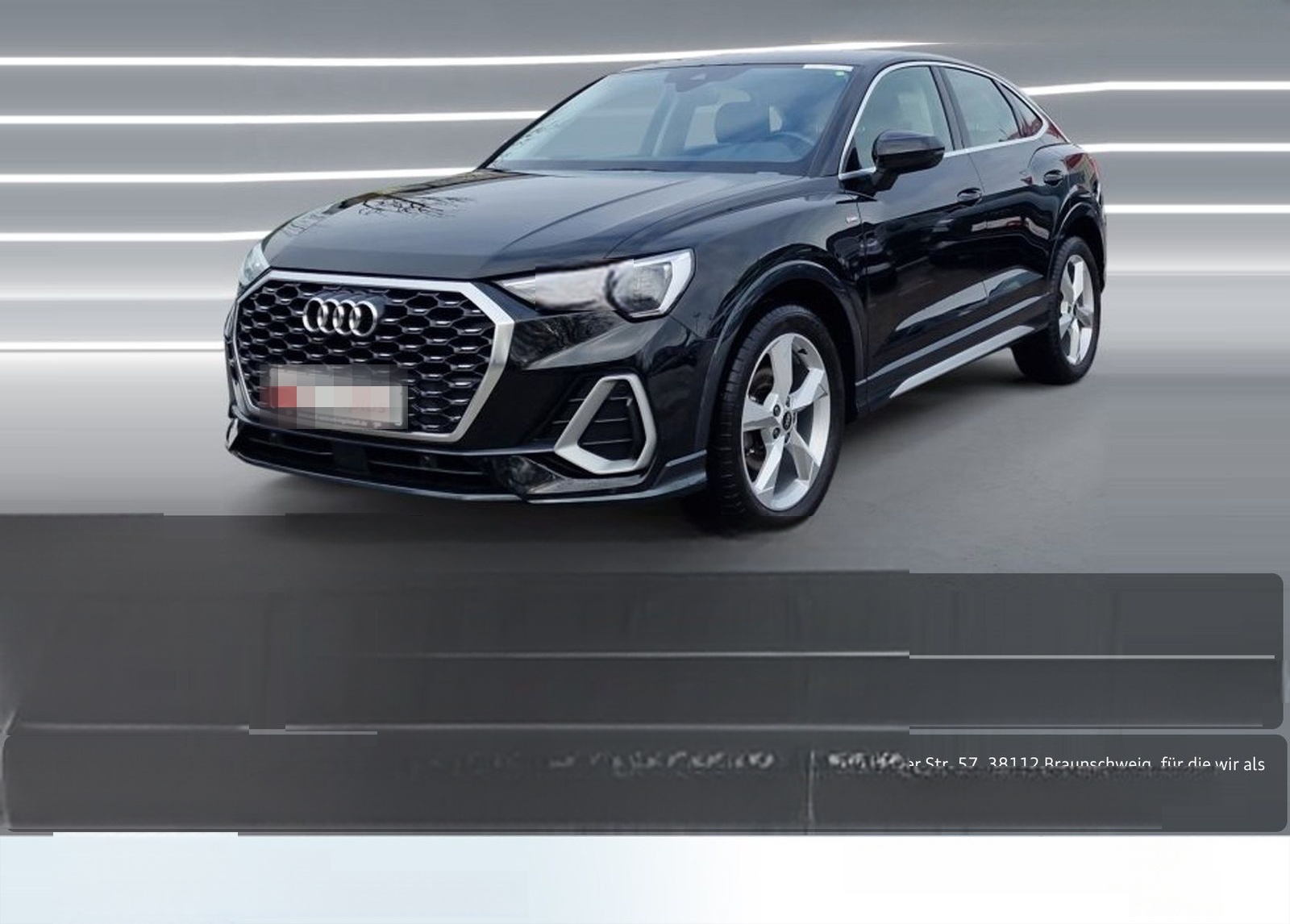 Audi Q3 Sportback 35 TDI S line KAM. AHK ACC 19" SHZ 