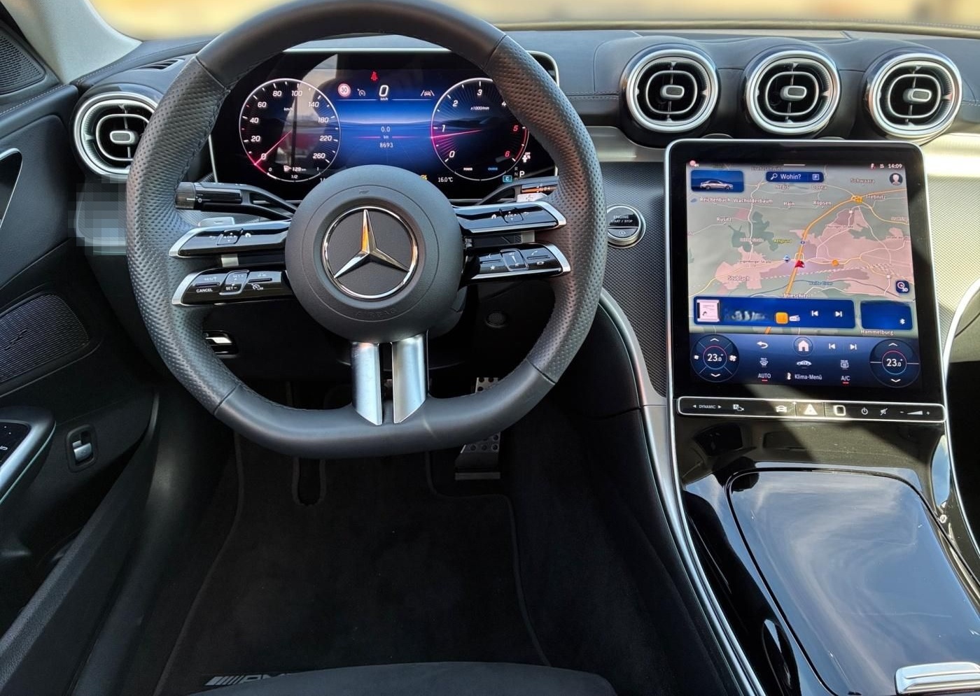 Mercedes-Benz C 200 d AMG AHK*Kam*Memory*Lenk-Hz*Keyless*Ambi* foto 11