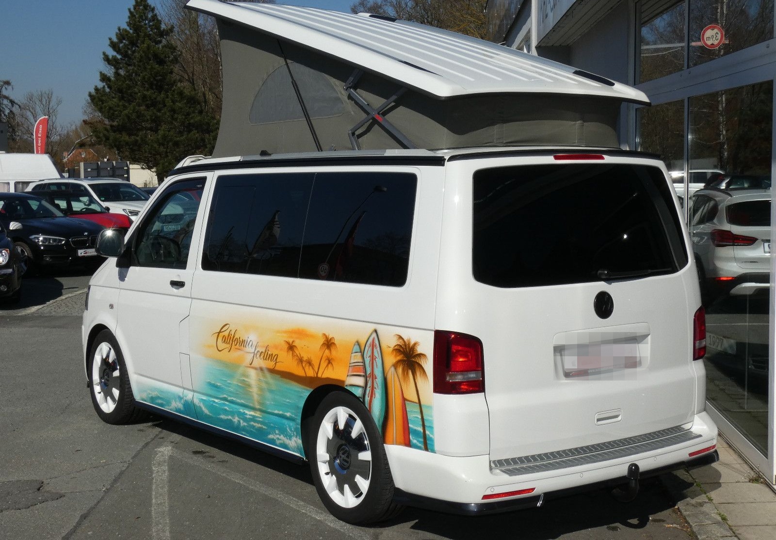Volkswagen T5.2 Multivan California Airbrush Airride Camper foto 11