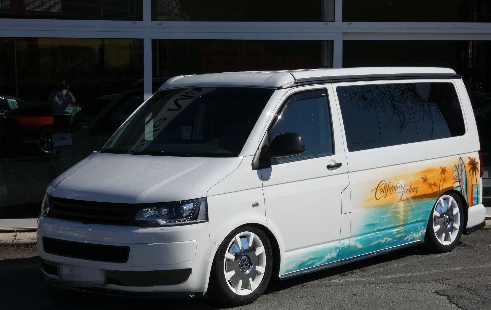 Volkswagen T5.2 Multivan California Airbrush Airride Camper foto 4