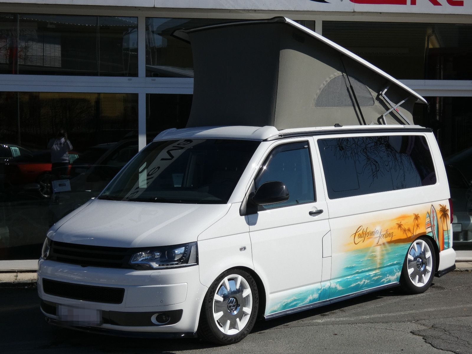 Volkswagen T5.2 Multivan California Airbrush Airride Camper foto 5