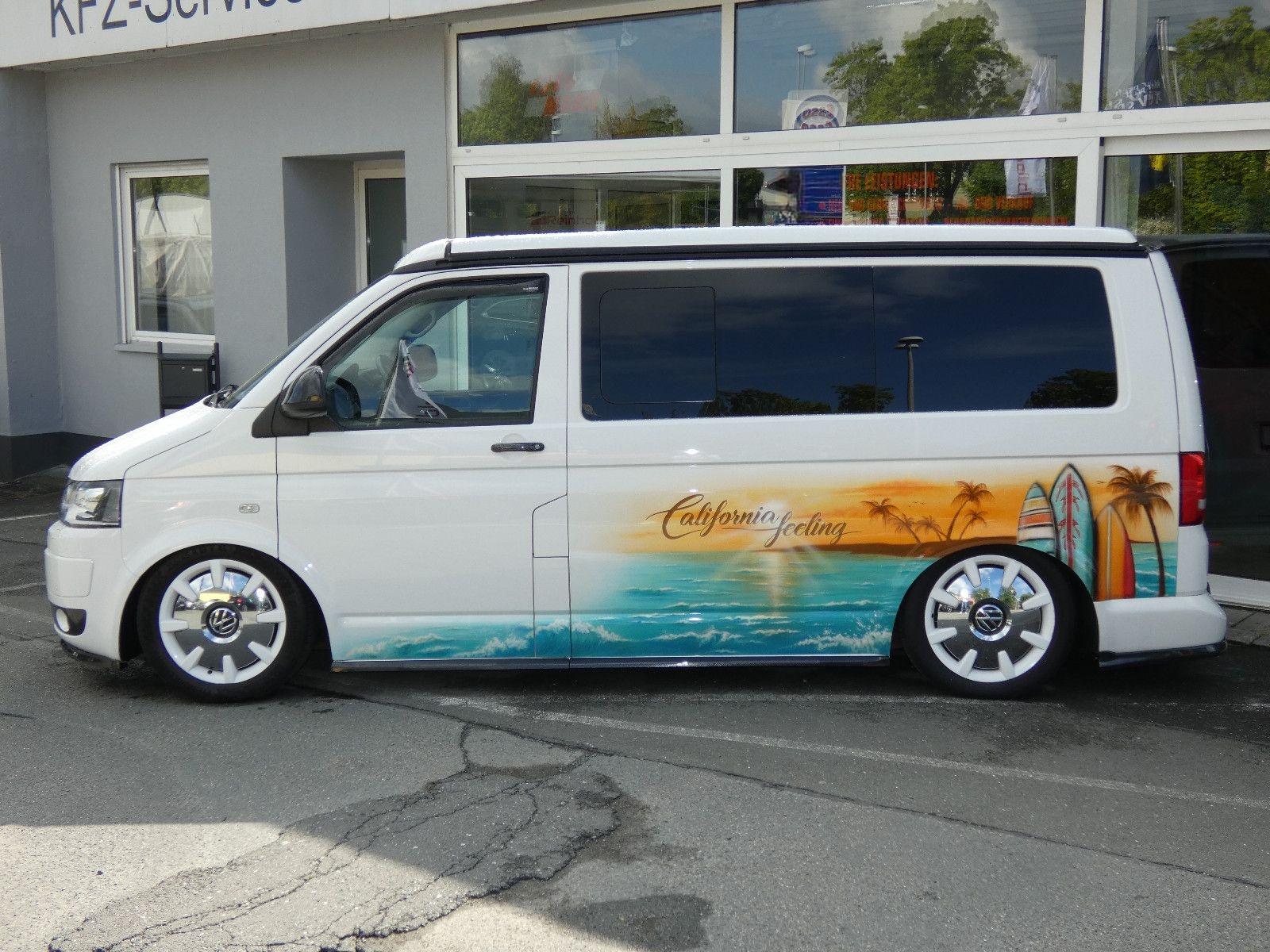 Volkswagen T5.2 Multivan California Airbrush Airride Camper foto 6