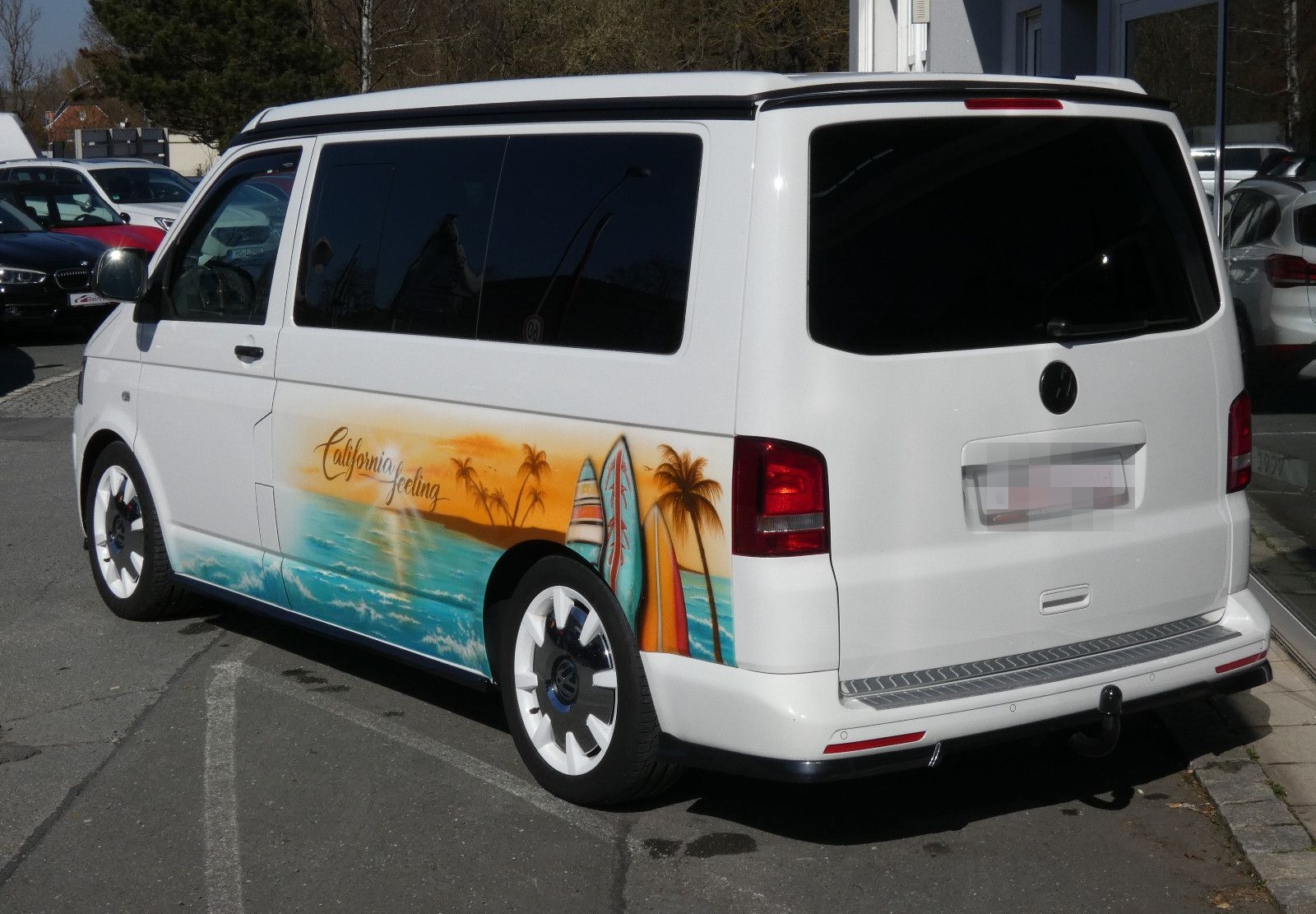Volkswagen T5.2 Multivan California Airbrush Airride Camper foto 10
