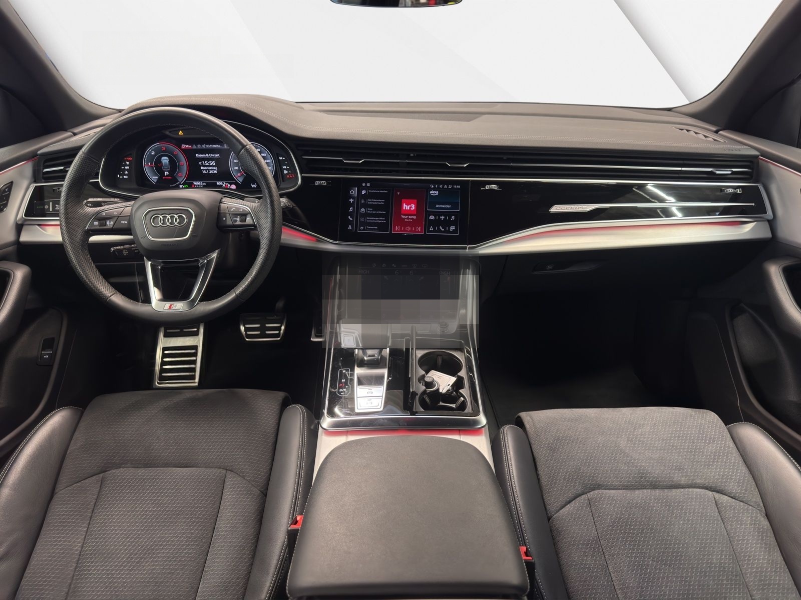 Audi Q8 50 TDI quattro S line Black HuD Matrix AHK St foto 11