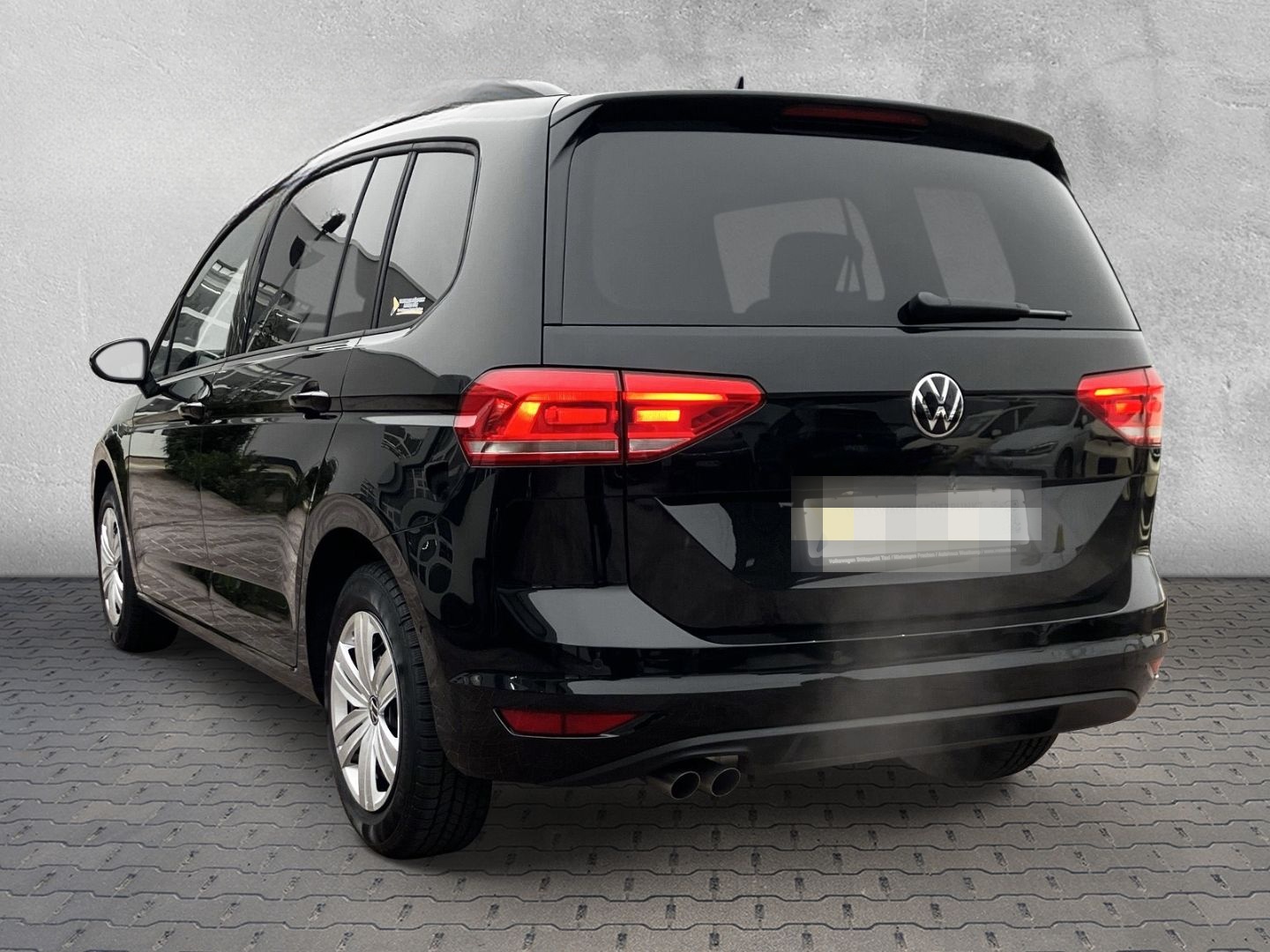 Volkswagen Touran TAXI / MIETWAGEN  schwarz metallic 2.0 TD foto 3