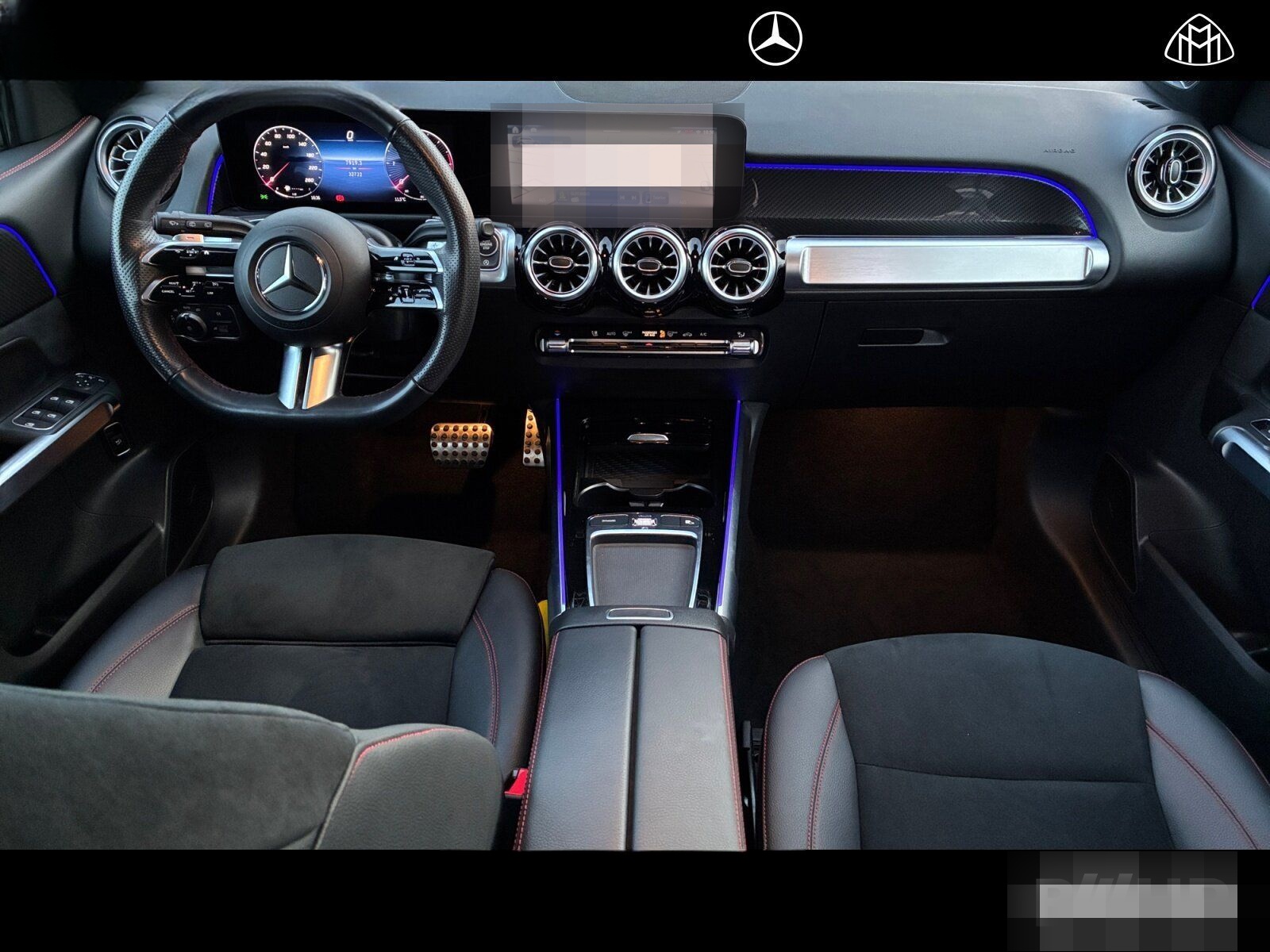 Mercedes-Benz GLB 200 d 4M AMG+Night/MBUX/LED/Pano/AHK/LMR20" foto 4