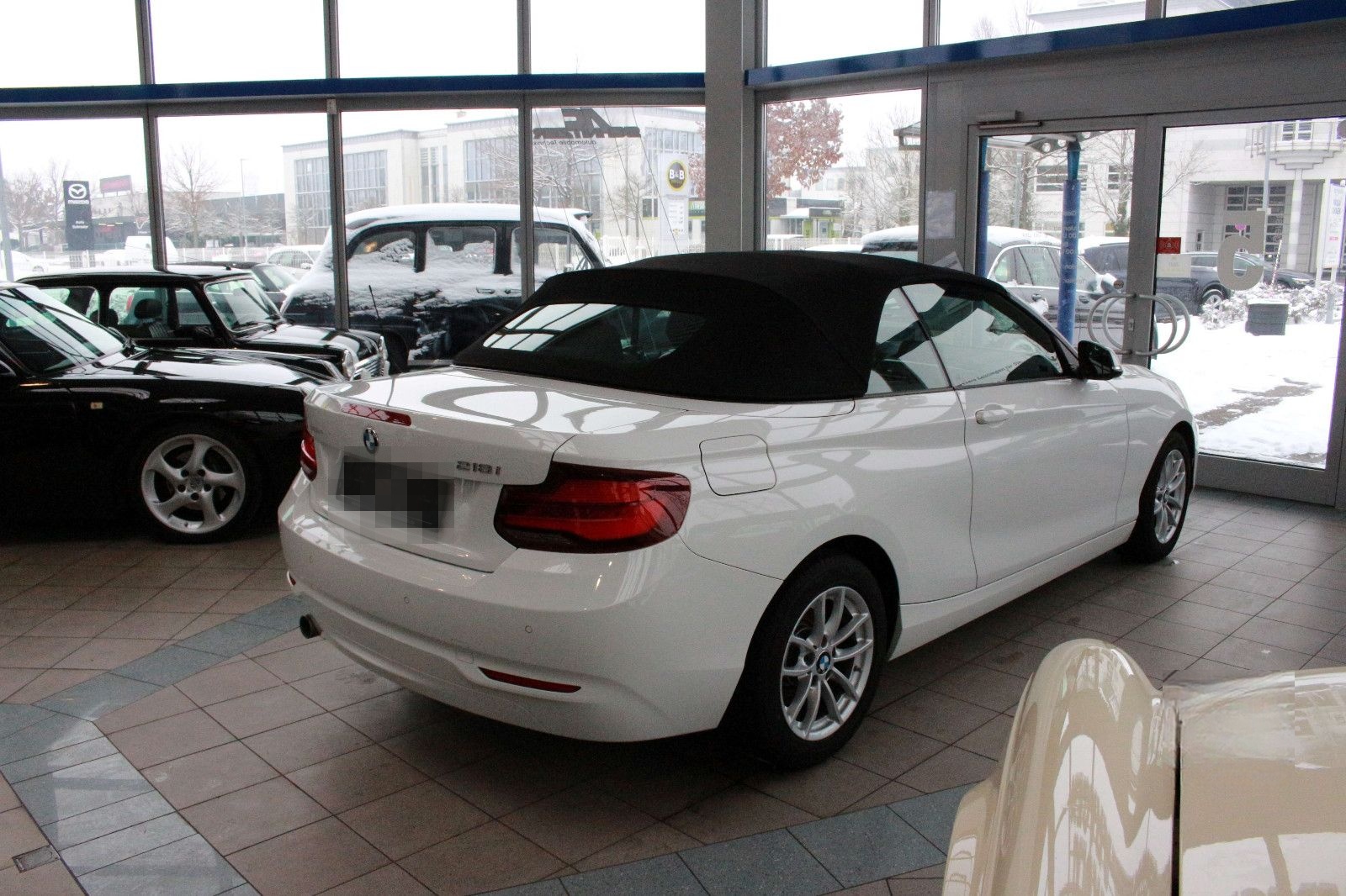 BMW 218 i Cabrio  Advantage  Automatik 1.Hand foto 4