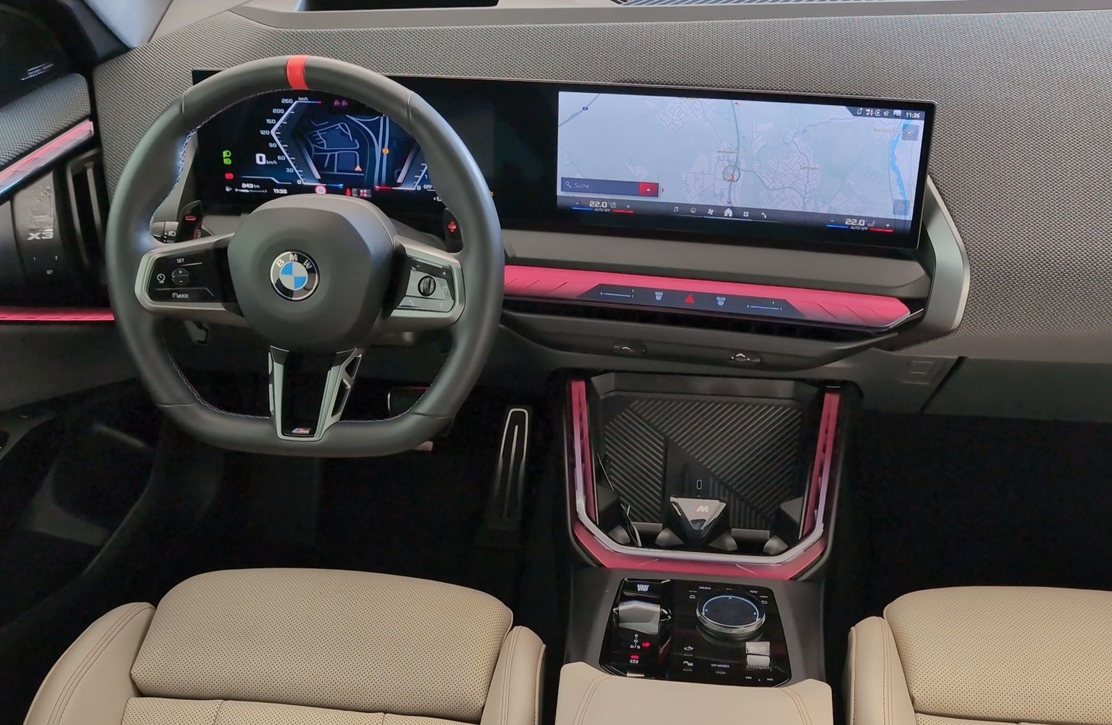 BMW X3 M50 xDrive Navi/LED/AHK/360°/Pano/HuD/ACC Nav foto 7
