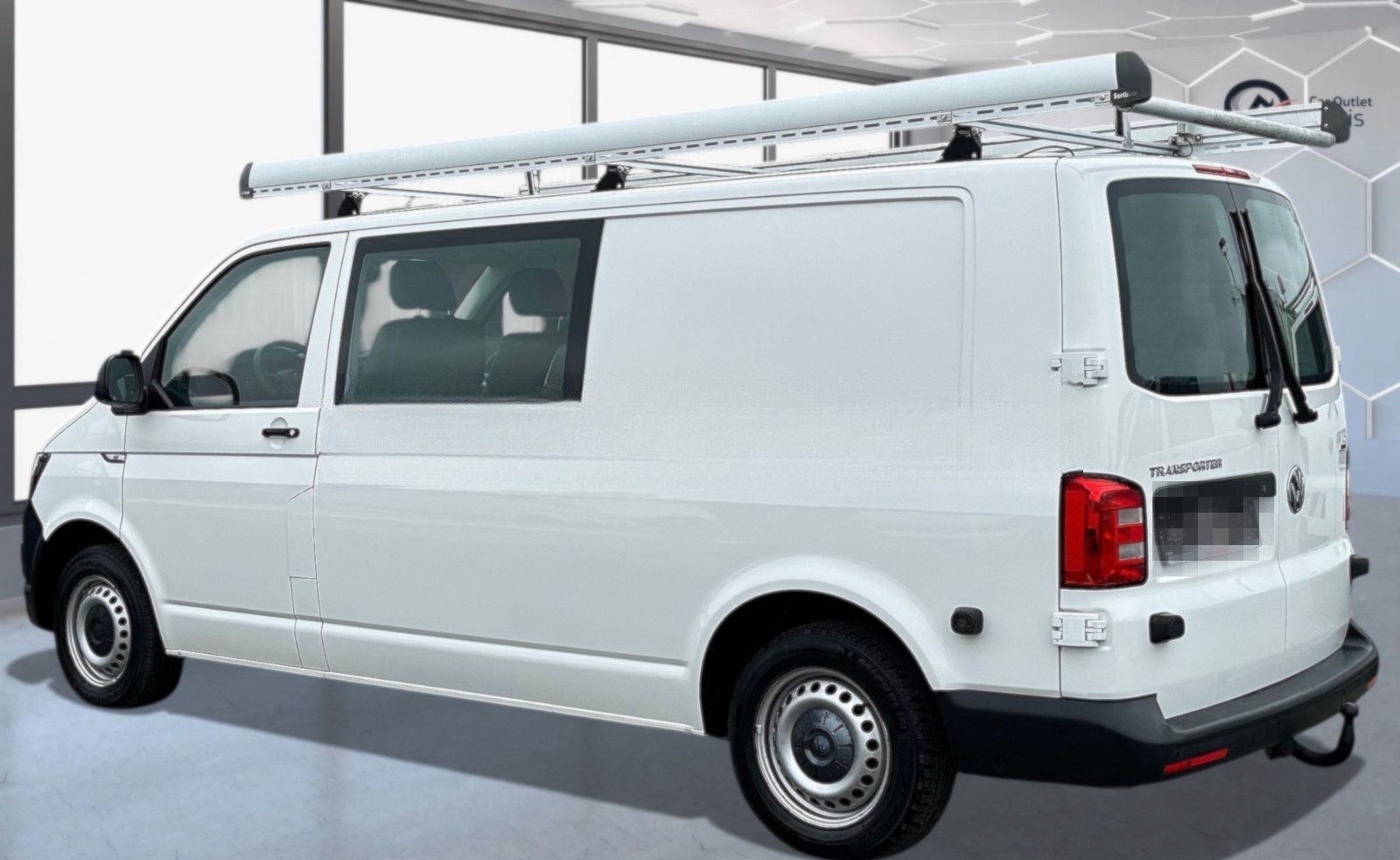 Volkswagen T6*4Mot.*Lang*DoKa*6Sitz.*AHK*STHz.*230V*Sortimo foto 2